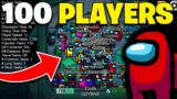 HOW TO PLAY AMONG US WITH 100 PLAYERS! HOW TO GET 100 PLAYER LOBBY IN AMONG US