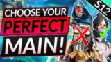 How to Pick Your PERFECT MAIN in Season 12 – BEST LEGENDS – Apex Legends Guide