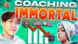 I Coached an Immortal Player That Had No Confidence.. (Valorant)