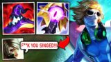 I EMBARRASSED THE ENEMY RIVEN WITH FULL AP SINGED – League of Legends