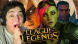 I Literally Have CHILLS!! League Of Legends Cinematics Awaken,Warriors,Ruination,The Call Reaction