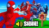 I went UNDERCOVER in a SPIDER-MAN vs VENOM vs CARNAGE Tournament! (Fortnite)