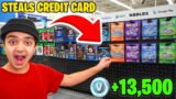Kid STEALS Credit Card To Buy V-Bucks At Walmart… (FORTNITE)