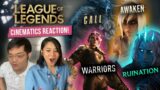 League of Legends Cinematics Reaction (Part 1) – Awaken, Warriors, Ruination, The Call