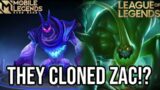 MOBILE LEGENDS CLONED ZAC FROM LEAGUE OF LEGENDS!-  LAWSUIT INCOMING!? ZAC VS GLOO COMPARISON