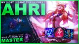 MY MOST INSANE CHARM EVER? AHRI! – Climb to Master | League of Legends