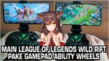 Main League of Legends Wild Rift Pake Gamepad Ability Wheels #SHORTS