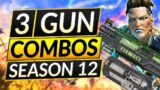 NEW 3 WEAPONS COMBOS Season 12 – BEST and WORST GUNS – Apex Legends Guide