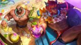 (NEW POOL PARTY SKINS) If league of legends had Facebook #37 (Part 1)