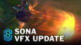 Sona Visual Effect Update Comparison – All Affected Skins | League Of Legends