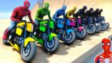 SpiderMan Army VS RoboCop Army – GTA V MODS