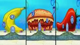 Spongebob Houses Vs Among Us Animation