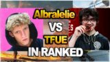 TFUE team vs TSM Albralelie in ranked | unexpected attack  |  PERSPECTIVE ( apex legends )