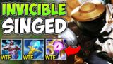 THIS SINGED BUILD WILL 100% BE NERFED! (ACTUALLY UNKILLABLE) – League of Legends