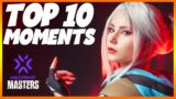 TOP 10 Valorant Masters Moments
