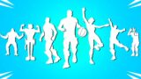 Top 25 Popular Fortnite Dances With Best Music! (Dribblin, My World, Wake Up, Squash & Stretch..)