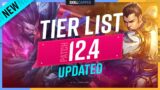 UPDATED TIER LIST for PATCH 12.4! – League of Legends