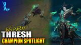 WILD RIFT THRESH CHAMPION SPOTLIGHT | GAMEPLAY + SKINS – League Of Legends: Wild Rift