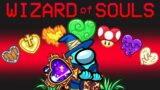 WIZARD of SOULS IMPOSTER ROLE in Among Us (Custom Hearts)