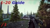 1-20 escape from tarkov new players guide (EP-1)