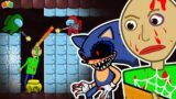 Among Us VS Baldi & Sonic EXE | Animated Gameplay