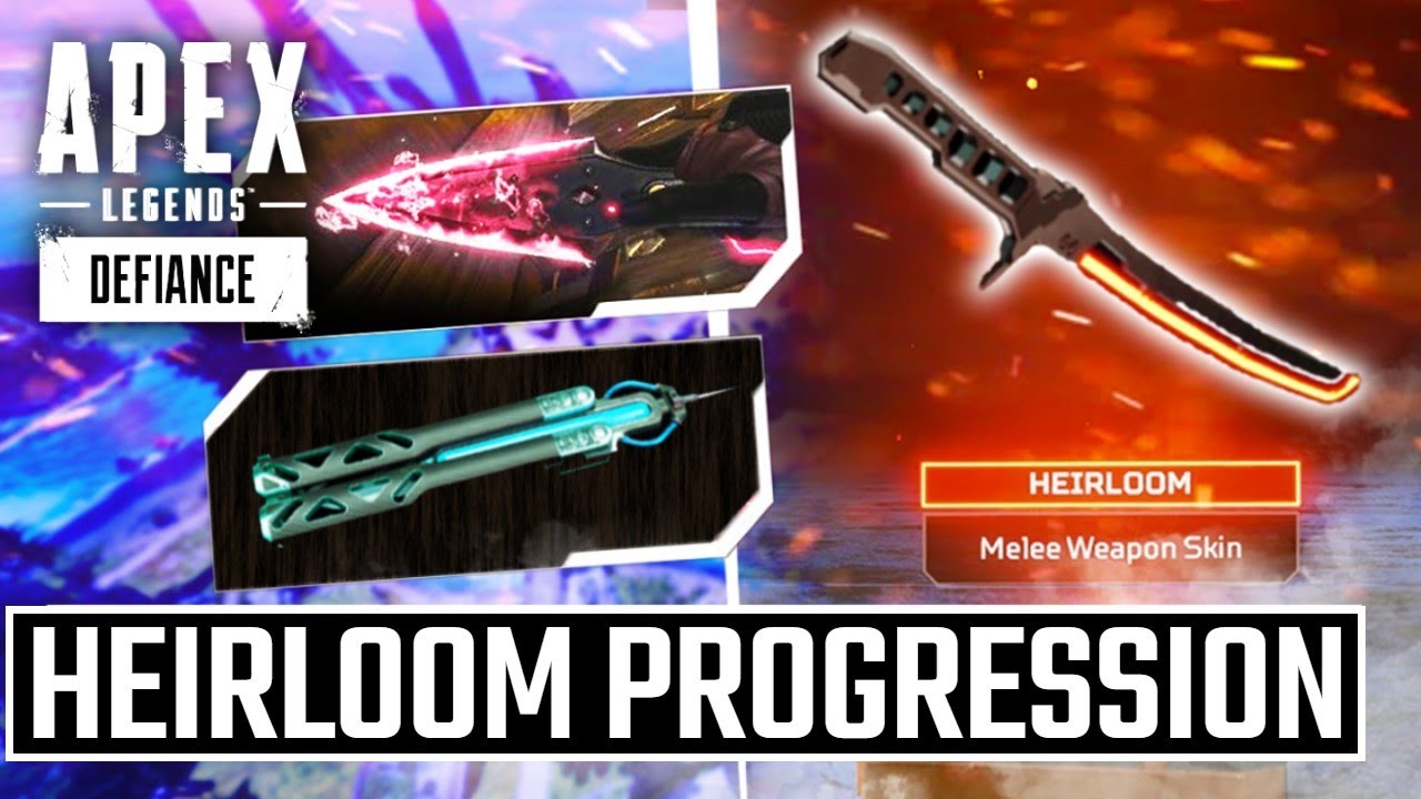 Apex Legend Progression Tracker For New Heirlooms Game videos