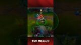 Darius 1v2 Outplay – League Of Legends #shorts
