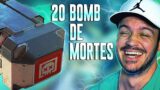 ELE QUASE PEGOU 20 BOMB DE QUEDAS ESSA PARTIDA KKKKKKKKKKK | APEX LEGENDS