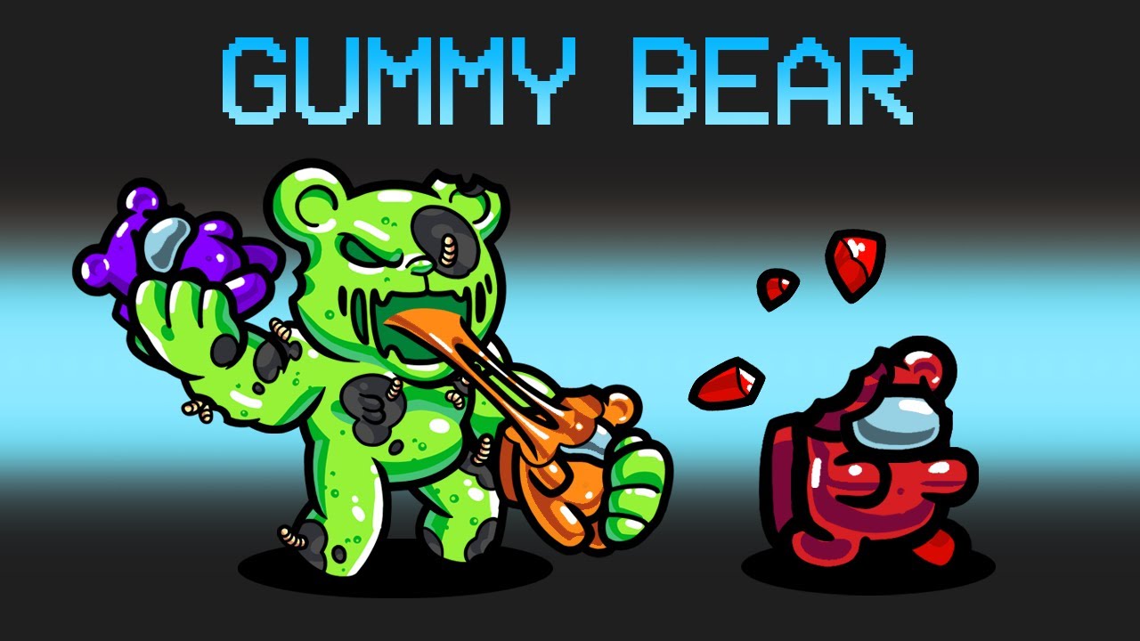 Gummy Bear Mod in Among Us  Game videos