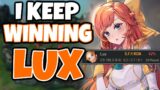 I can't stop WINNING and CARRYING with LUX MID in CHALLENGER | Challenger Lux – League of Legends