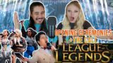 League of Legends Reactions – First Time Watching World's Opening Ceremonies and The Call cinematic!