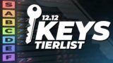 S-F Tier List – Keys .12.12 – Escape From Tarkov