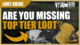 TOP 10 MOST OVERLOOKED High Tier Loot Spawns Scav Guide | Lighthouse Loot Run Escape From Tarkov EFT