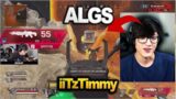 iiTzTimmy  tries using the spitfire  in ALGS Tournament ( apex legends )