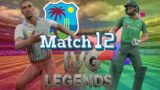 #12 West Indies vs Pakistan – T20 League of Legends – LOL Cricket 19 Live stream
