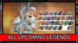 ALL LEAKED LEGENDS in the Next 9 Seasons of Apex Legends w/gameplay | Apex Legends Leaks