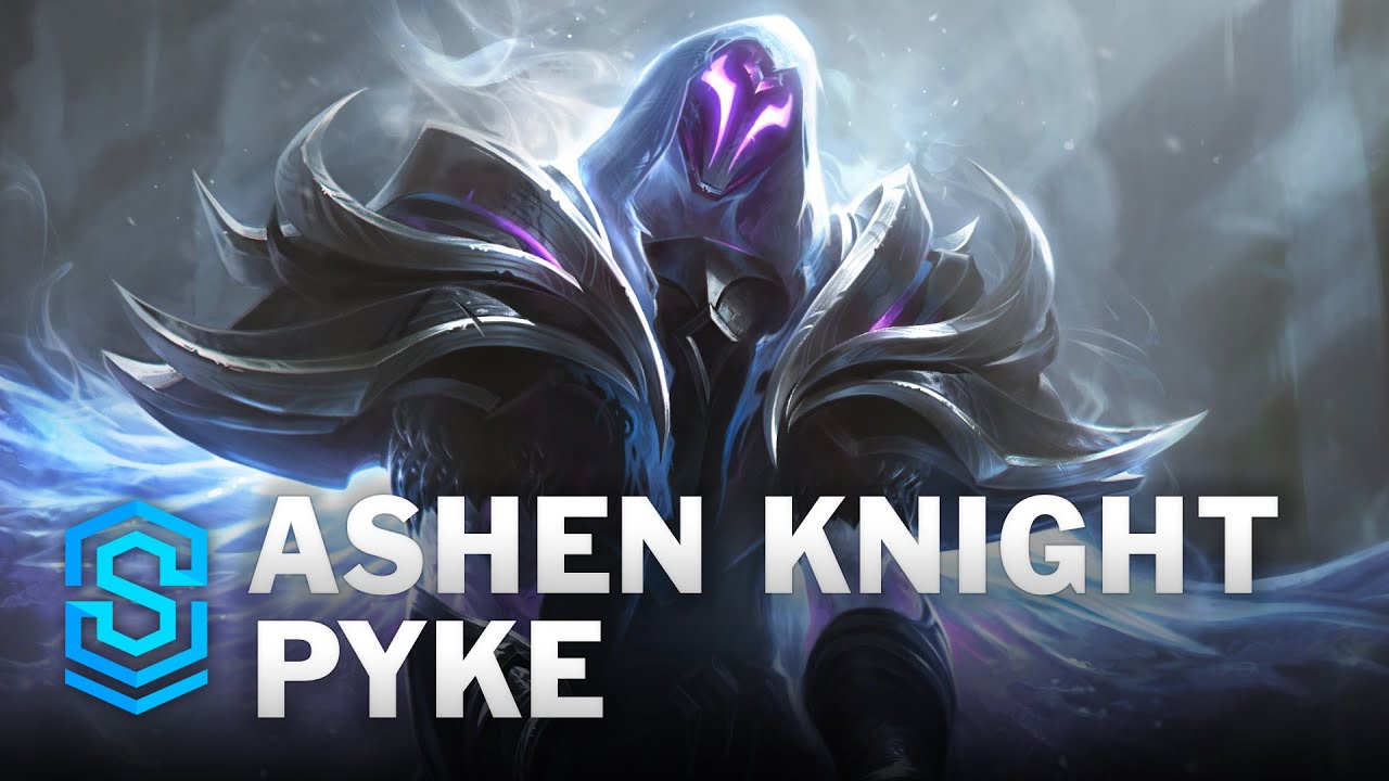 Ashen Knight Pyke Skin Spotlight League of Legends Game videos