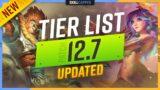 NEW UPDATED TIER LIST for PATCH 12.7 – League of Legends