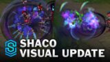 Shaco Visual Effect Update Comparison – All Affected Skins | League Of Legends | Visual Rework