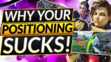 Why Your POSITIONING is TRASH – 3 EASY Tips That Will BLOW Your Mind – Apex Legends Guide