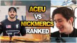 Aceu wiped Nickmercs team  in ranked ( apex legends )