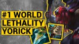 Best Yorick WORLD = Lethality Yorick??? | League of Legends