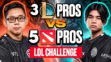 Can 5 DOTA Pros Beat 3 League Pros in League Of Legends? | TSM League Vs DOTA 2
