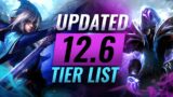 UPDATED TIER LIST: Best Champions in Patch 12.6 – League of Legends