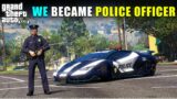 WE BECOME A POLICE OFFICER | GTA 5 GRAND RP | GTA V GAMEPLAY #145 | TECHNO GAMERZ GTA 5