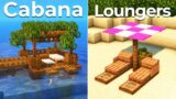10+ Summer Resort Build Hacks in Minecraft!