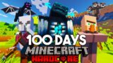 100 Days in a Minecraft TRAILER in Minecraft Hardcore