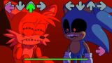 Sonic.exe kills Tails in Friday Night Funkin be like | FNF