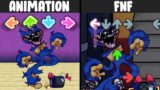 FNF Character Test | Gameplay VS Minecraft Animation | VS Huggy Wuggy | Poppy Raptime 2