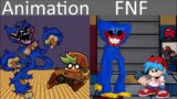 FNF Character Test | Gameplay VS Minecraft Animation | Animation vs FNF | Huggy wuggy